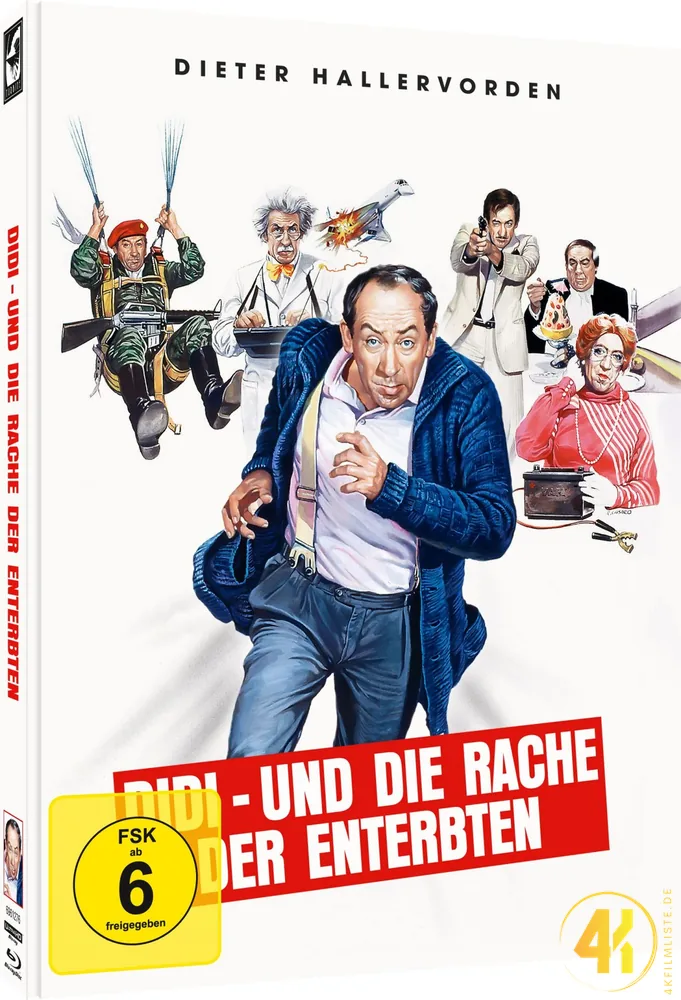 Didi und die Rache der Enterbten 4K Mediabook Ultra HD Blu-ray Disc