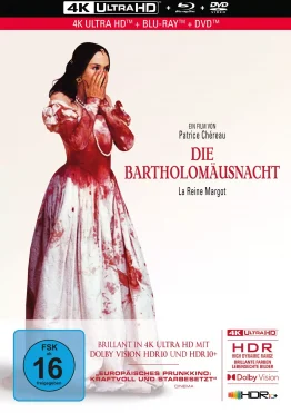 Die Bartholomäusnacht (1994) - 4K Mediabook in Dolby Vision und HDR10+ (Plus)