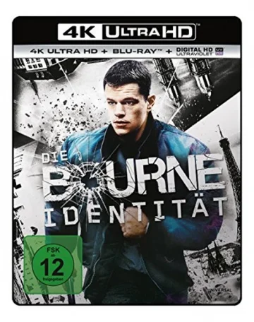 Die Bourne Identität 4K Blu-ray UHD Blu-ray Disc