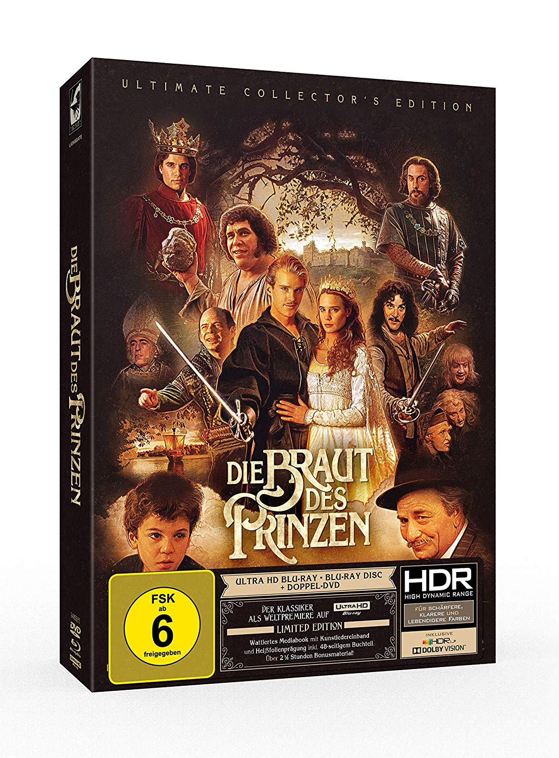 Die Braut des Prinzen (Limited Edition) – 4K Mediabook (UHD + Blu-ray Disc)