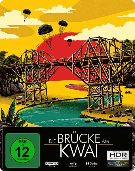 Die Brücke am Kwai 4K Steelbook Remastered Edition 2024