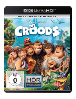 Die Croods Animationsfilm auf 4K UHD Blu-ray Disc