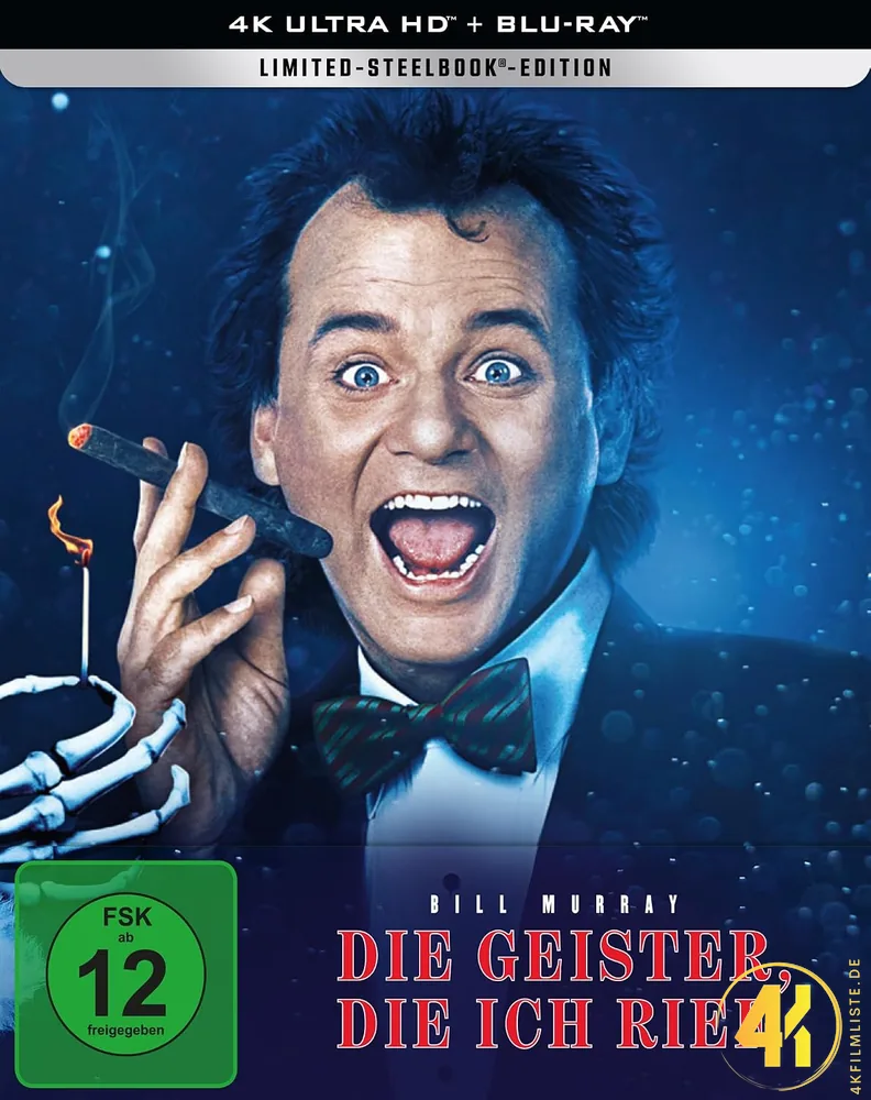 Die Geister die ich rief Frontcover 4K Steelbook Ultra HD Blu-ray Disc