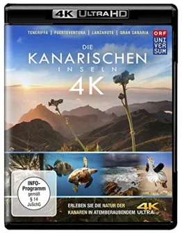 Die Kanarischen Inseln 4K Blu-ray UHD Blu-ray Disc