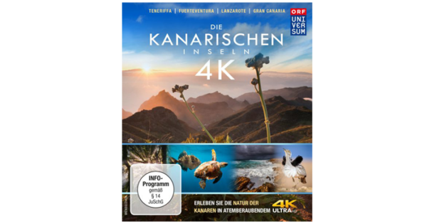 ORF UNIVERSUM Reihe geht weiter – „Die Kanarischen Inseln“ erscheint als 4k Ultra HD-Blu-ray