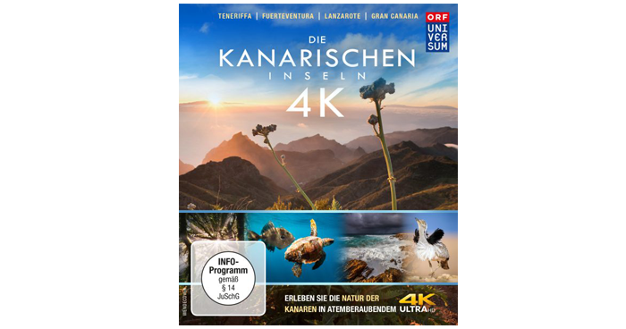 ORF UNIVERSUM Reihe geht weiter – „Die Kanarischen Inseln“ erscheint als 4k Ultra HD-Blu-ray