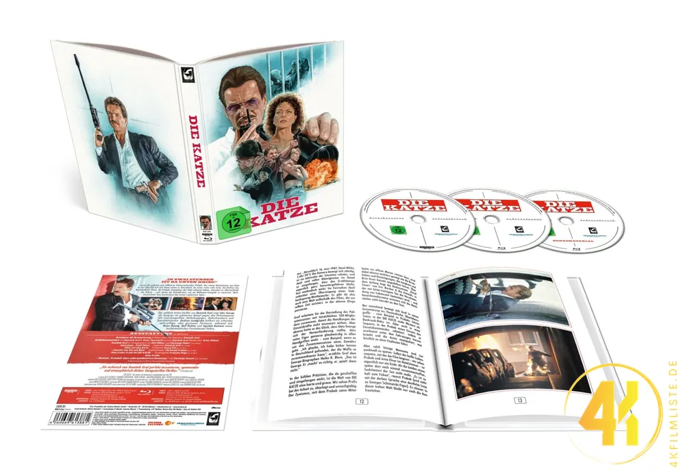 Die Katze Cover A 4K Mediabook Ultra HD Blu-ray Disc