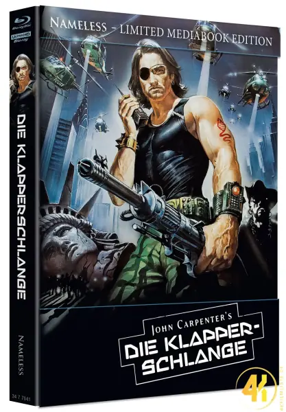 Die Klapperschlange (Cover B) – 4K Mediabook (UHD + Blu-ray Disc)