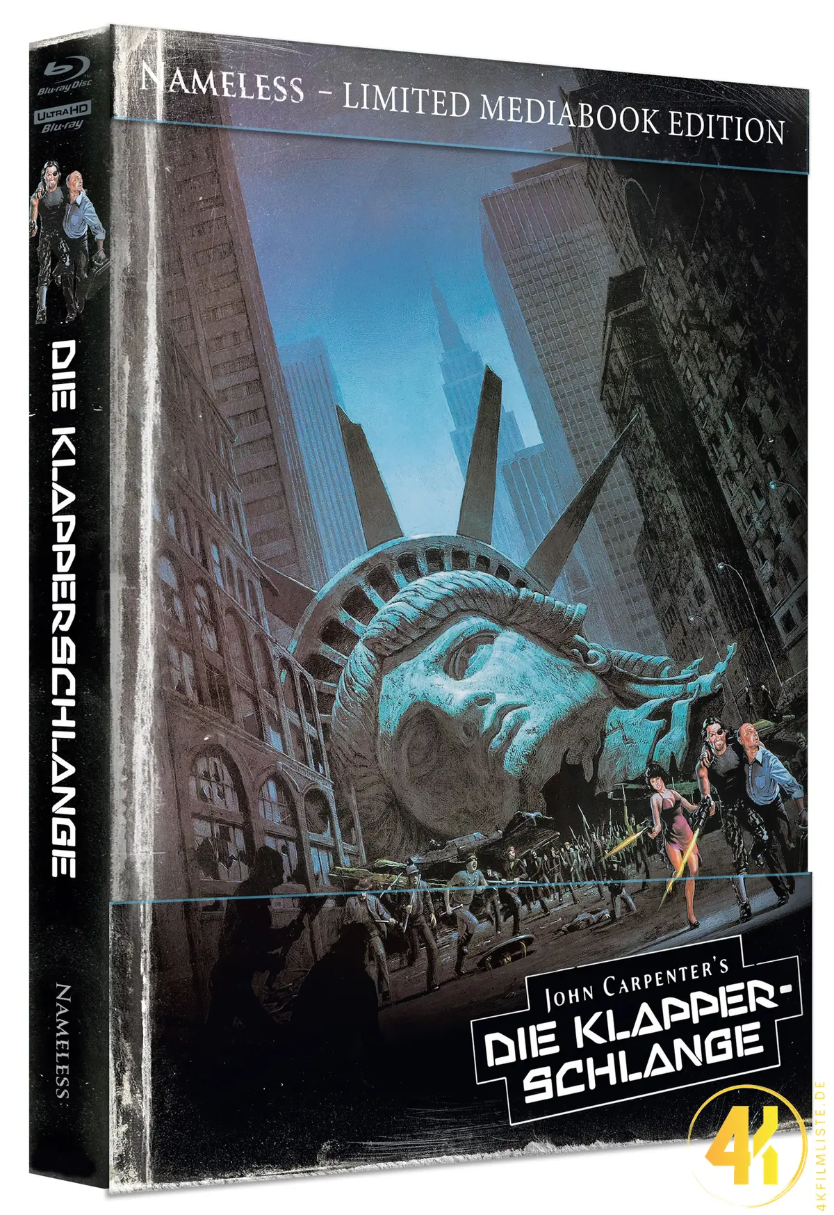 Die Klapperschlange (Cover F) – 4K Mediabook (UHD + Blu-ray Disc)