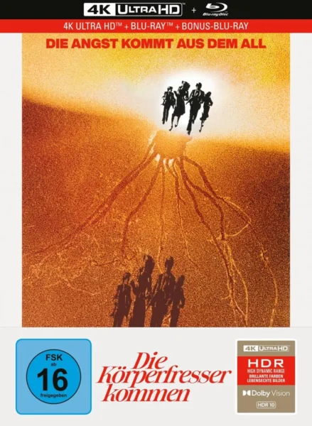 Die Körperfresser kommen – 4K Mediabook (UHD + Blu-ray Disc + Bonus Blu-ray)