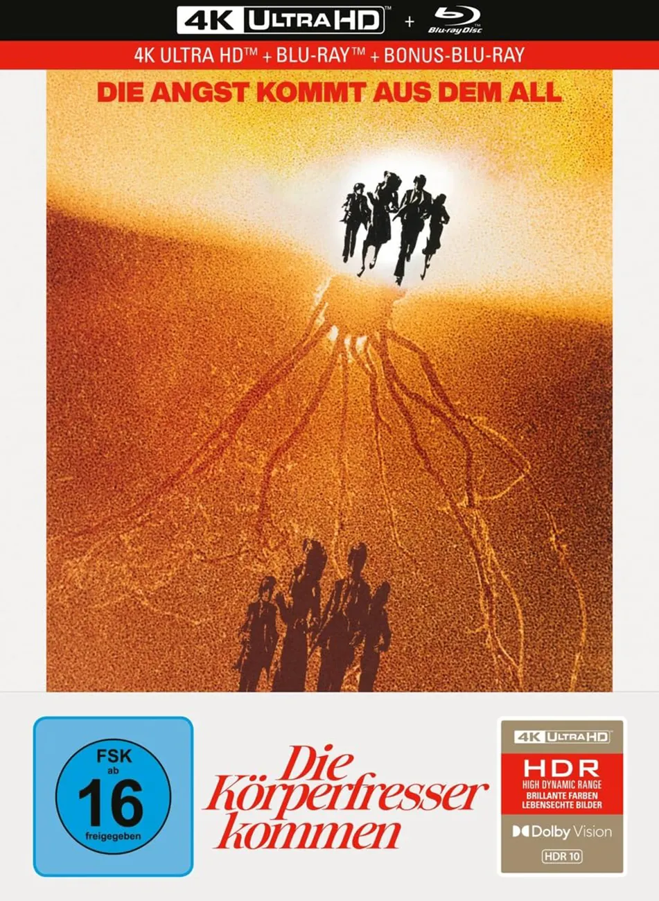 Die Körperfresser kommen – 4K Mediabook (UHD + Blu-ray Disc + Bonus Blu-ray)