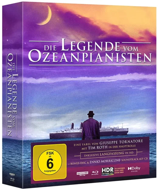 Die Legende vom Ozeanpianisten (Special Edition) – 4K Blu-ray (UHD + Blu-ray Disc + CD)