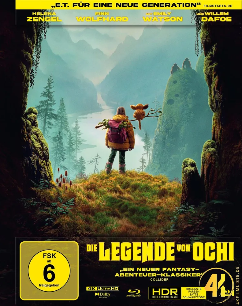 Die Legende von Ochi 4K Mediabook Ultra HD Blu-ray Disc