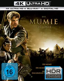 Die Mumie Trilogie auf Ultra HD Blu-ray Disc
