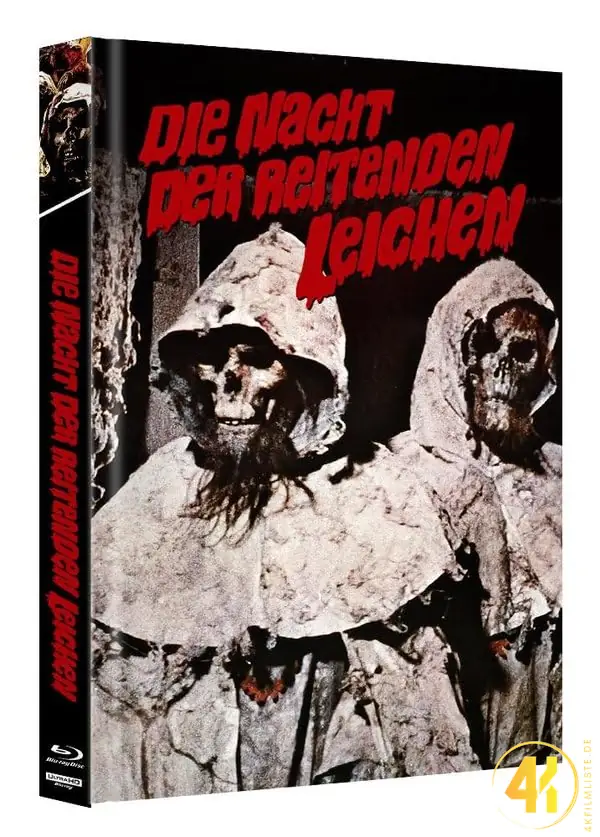 Die Nacht der reitenden Leichen (Cover A) – 4K Mediabook (UHD + Blu-ray Disc)