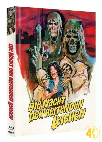 Die Nacht der reitenden Leichen Cover B 4K Mediabook