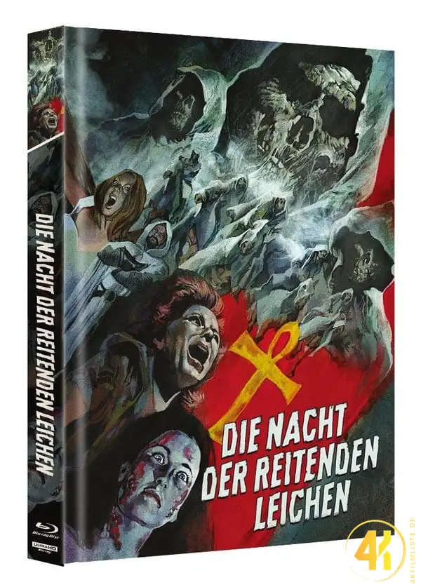 Die Nacht der reitenden Leichen (Cover C) – 4K Mediabook (UHD + Blu-ray Disc)