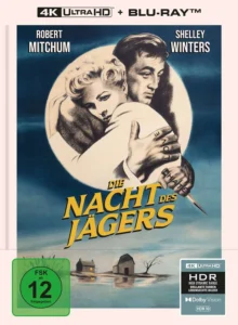 Die Nacht des Jägers 4K Mediabook UHD Blu-ray Disc