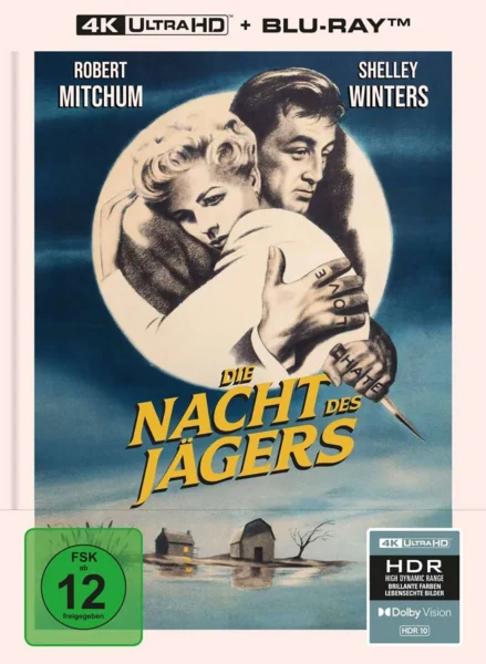 Die Nacht des Jägers – 4K Mediabook (UHD + Blu-ray Disc)