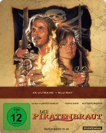 Die Piratenbraut 4K Steelbook mit Ultra HD Blu-ray Disc