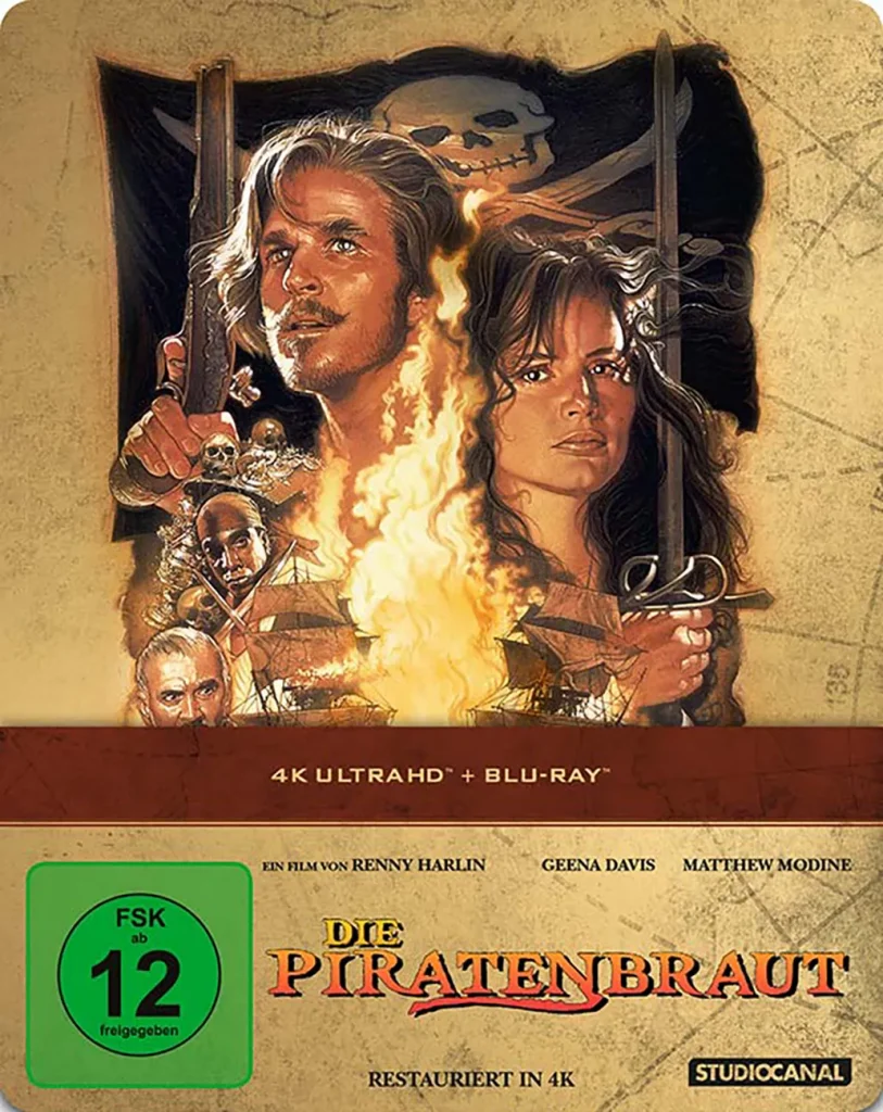 Die Piratenbraut 4K Steelbook mit Ultra HD Blu-ray Disc