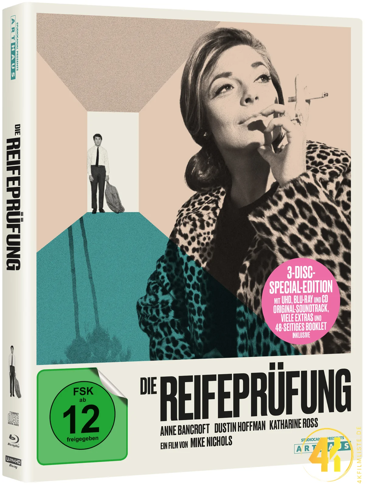 Die Reifeprüfung – 4K Blu-ray (UHD + Blu-ray Disc + Audio CD)