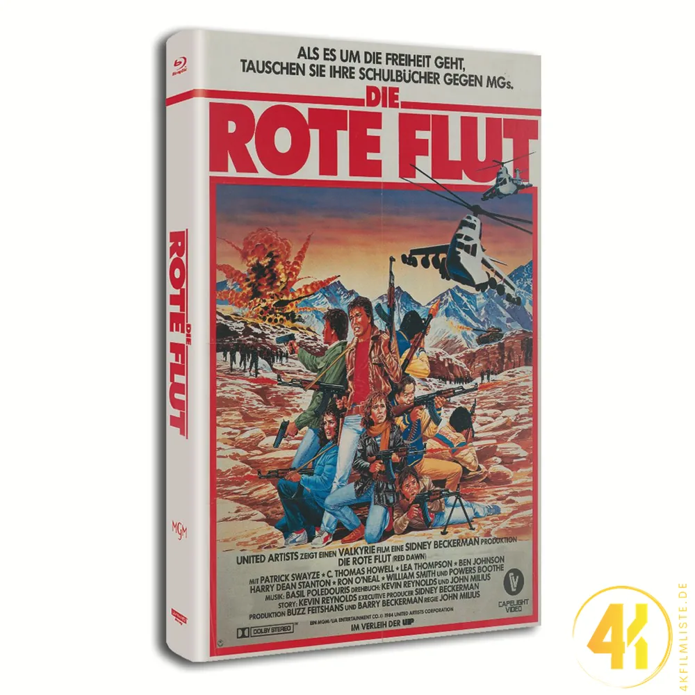 Die Rote Flut 4K Hartbox Ultra HD Blu-ray Disc