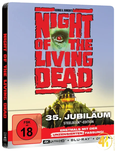 Die Rückkehr der Untoten: Night of the Living Dead – 4K Steelbook (UHD + Blu-ray Disc)