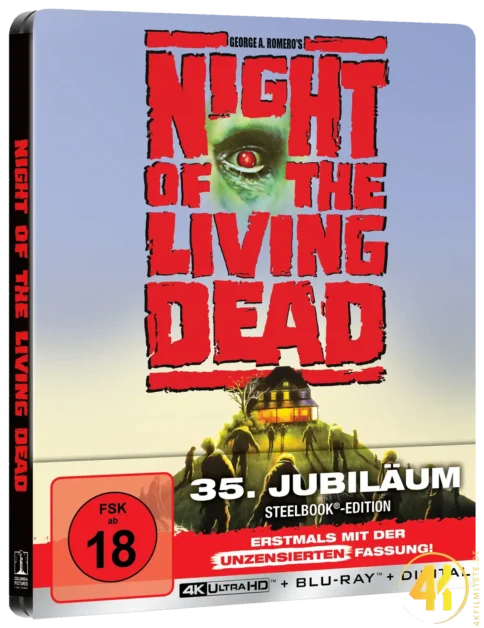 Die Rückkehr der Untoten Night of the Living Dead 4K Steelbook
