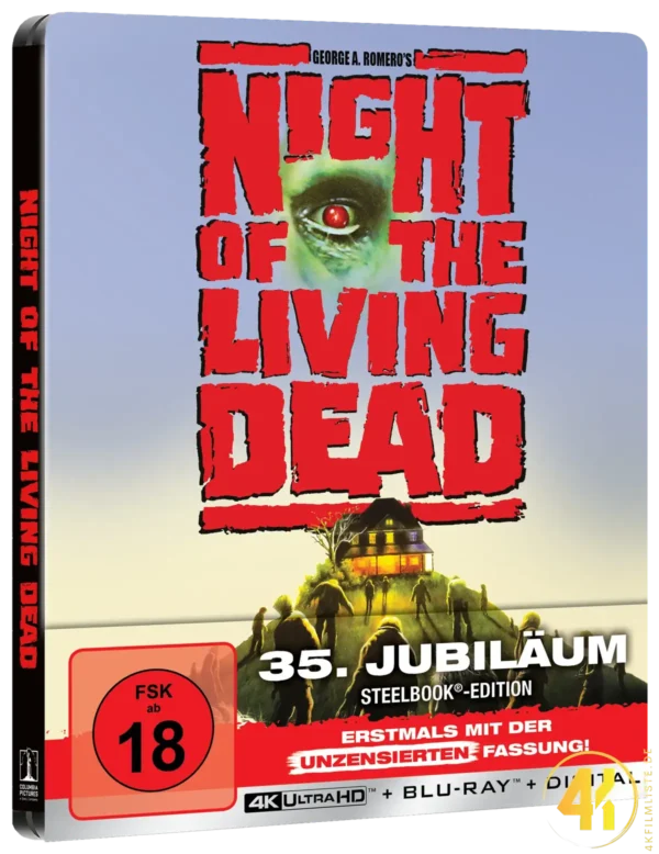 Die Rückkehr der Untoten: Night of the Living Dead – 4K Steelbook (UHD + Blu-ray Disc)