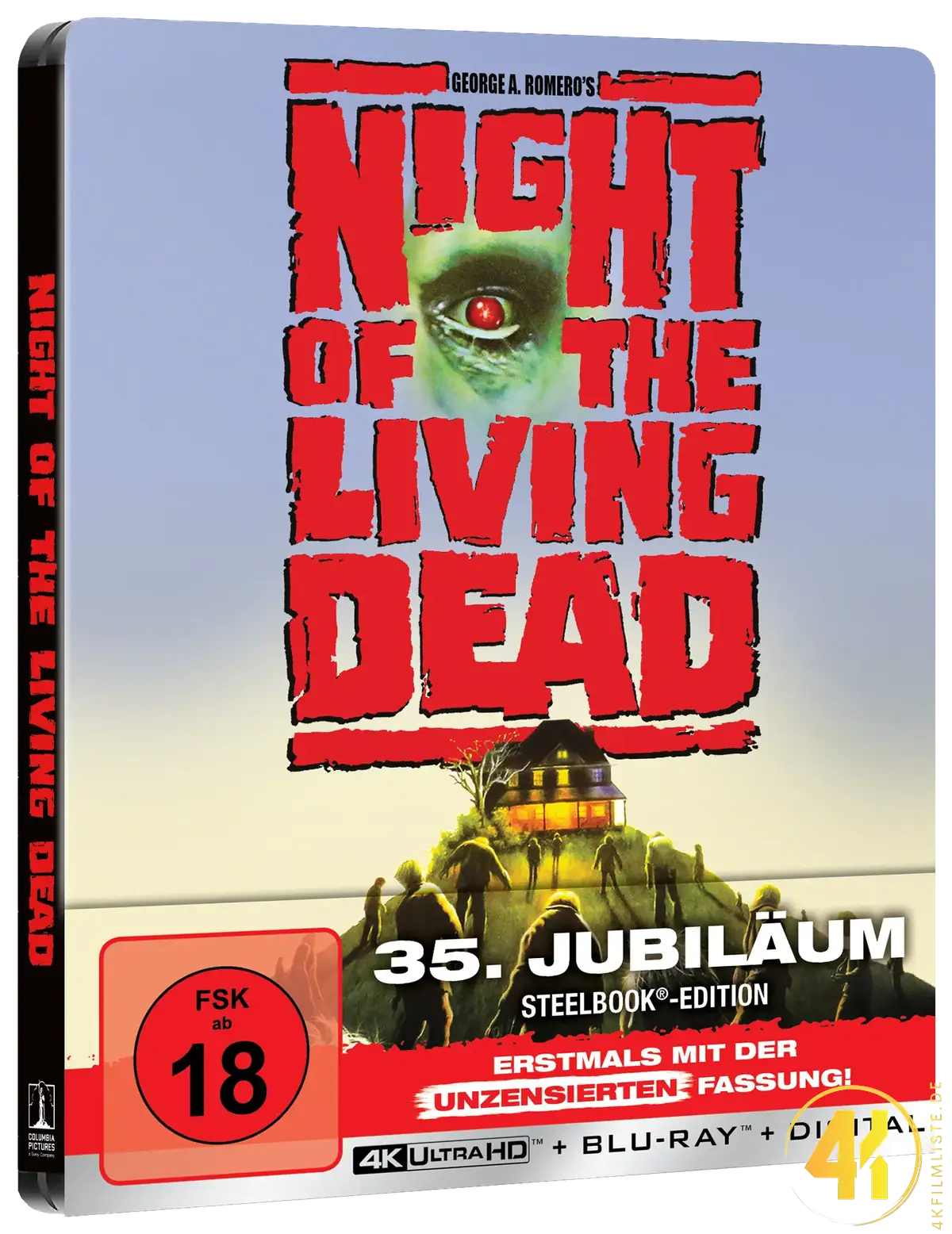 Die Rückkehr der Untoten: Night of the Living Dead – 4K Steelbook (UHD + Blu-ray Disc)