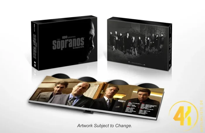 Die Sopranos (Die komplette Serie) – 4K Digipak (UHD + Blu-ray Disc)