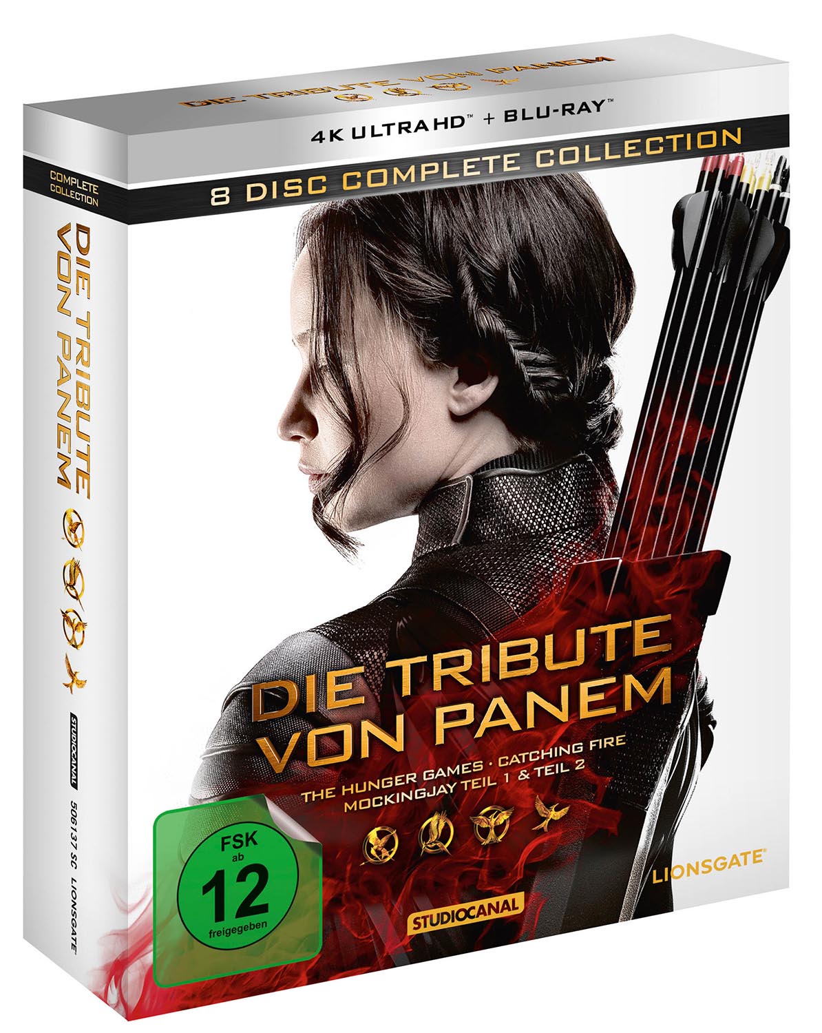 Die Tribute von Panem (Complete Collection) – 4K Blu-ray (UHD + Blu-ray Disc)