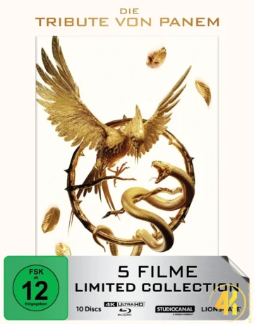Die Tribute von Panem (5 Movie Edition) (Limited Edition) – 4K Blu-ray (UHD + Blu-ray Disc)