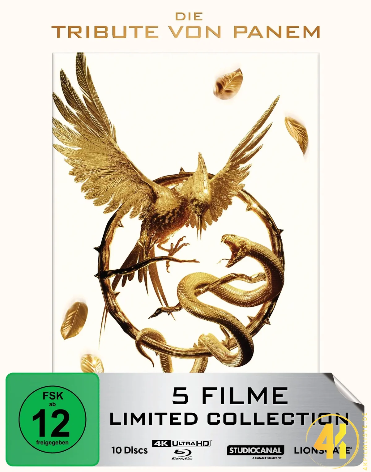 Die Tribute von Panem (5 Movie Edition) (Limited Edition) – 4K Blu-ray (UHD + Blu-ray Disc)