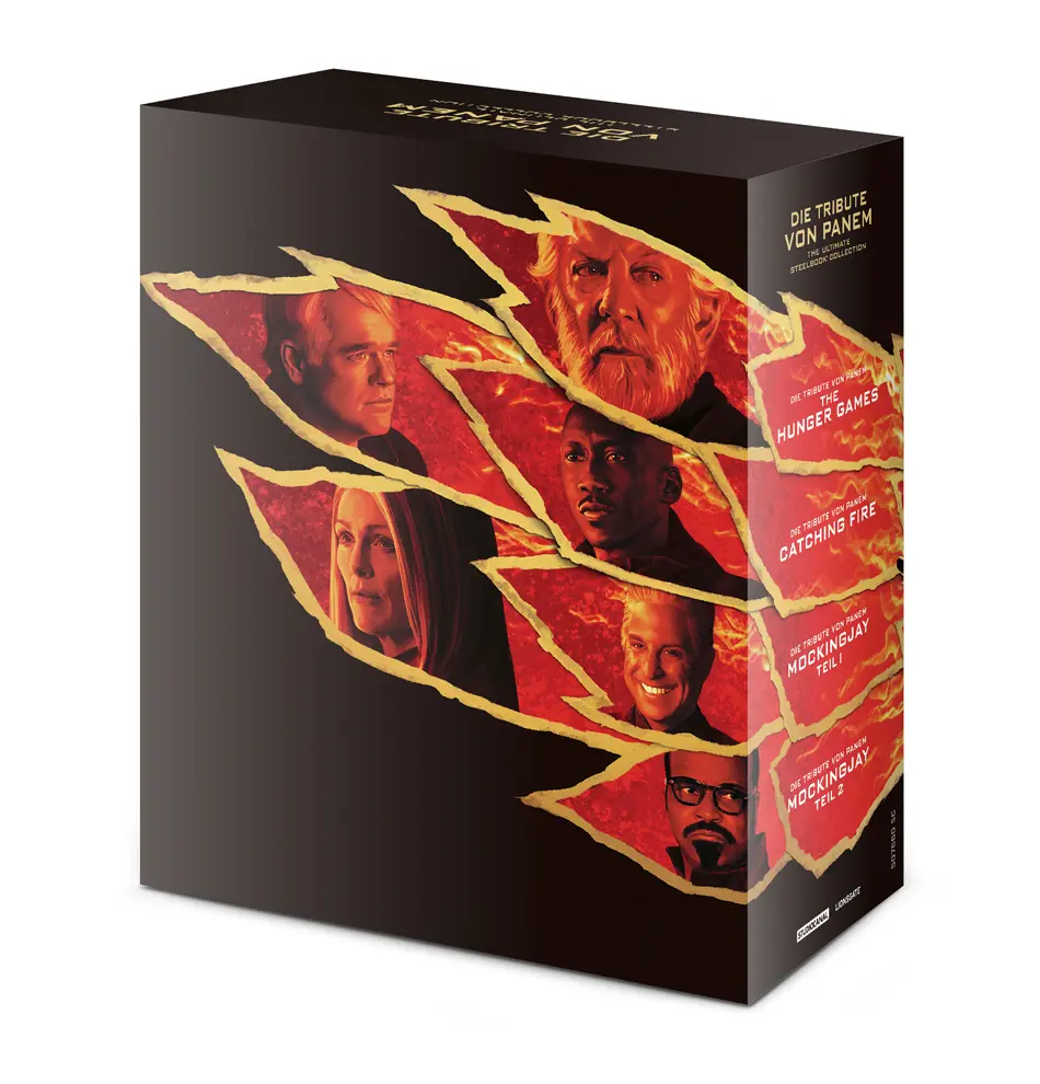 Backcover 4K Steelbook Collection zu Tribute von Panem