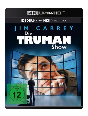 Die Truman Show finales 4K Ultra HD Blu-ray Disc Cover
