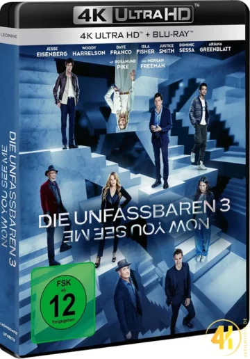 Die Unfassbaren 3 – 4K Blu-ray (UHD + Blu-ray Disc)