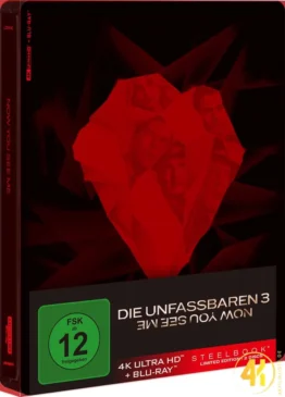 Die Unfassbaren 3 4K Steelbook Ultra HD Blu-ray Disc