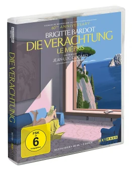 Die Verachtung 4K Blu-ray Disc mit Brigitte Bardo (60th Anniversary Edition)