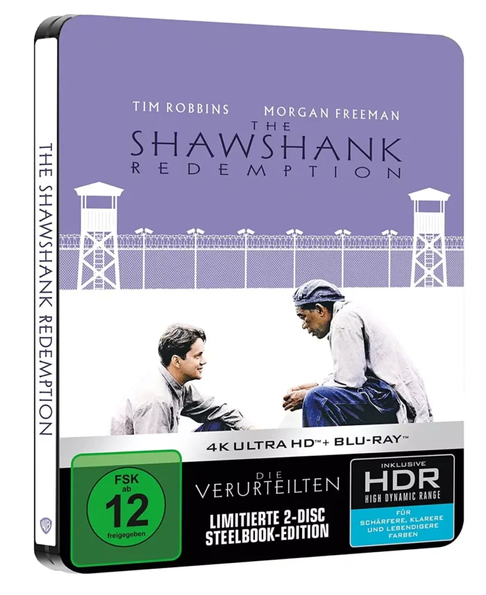 Die Verurteilten – 4K Steelbook (UHD + Blu-ray Disc)