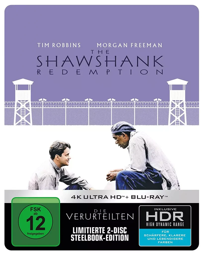 Die Verurteilten - Shawshank Redemption - 4K Steelbook