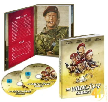 Die Wildgänse kommen – 4K Mediabook (UHD + Blu-ray Disc)