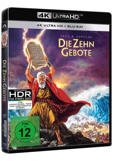 Die Zehn Gebote 4K Blu-ray Disc im UHD Keep Case