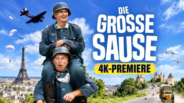 Louis de Funès in 4K: „Die große Sause“ mit zwei deutschen Tonspuren auf UHD Blu-ray