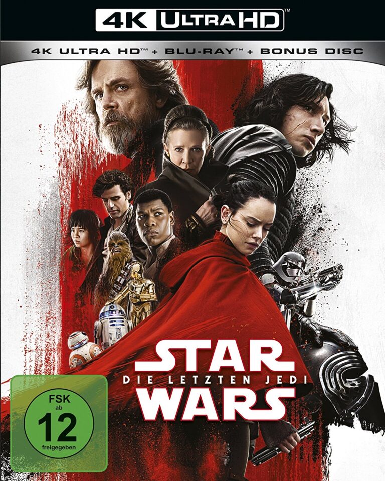 „Star Wars – Die letzten Jedi“ – 4K Ultra HD-Edition mit Bonus Disc