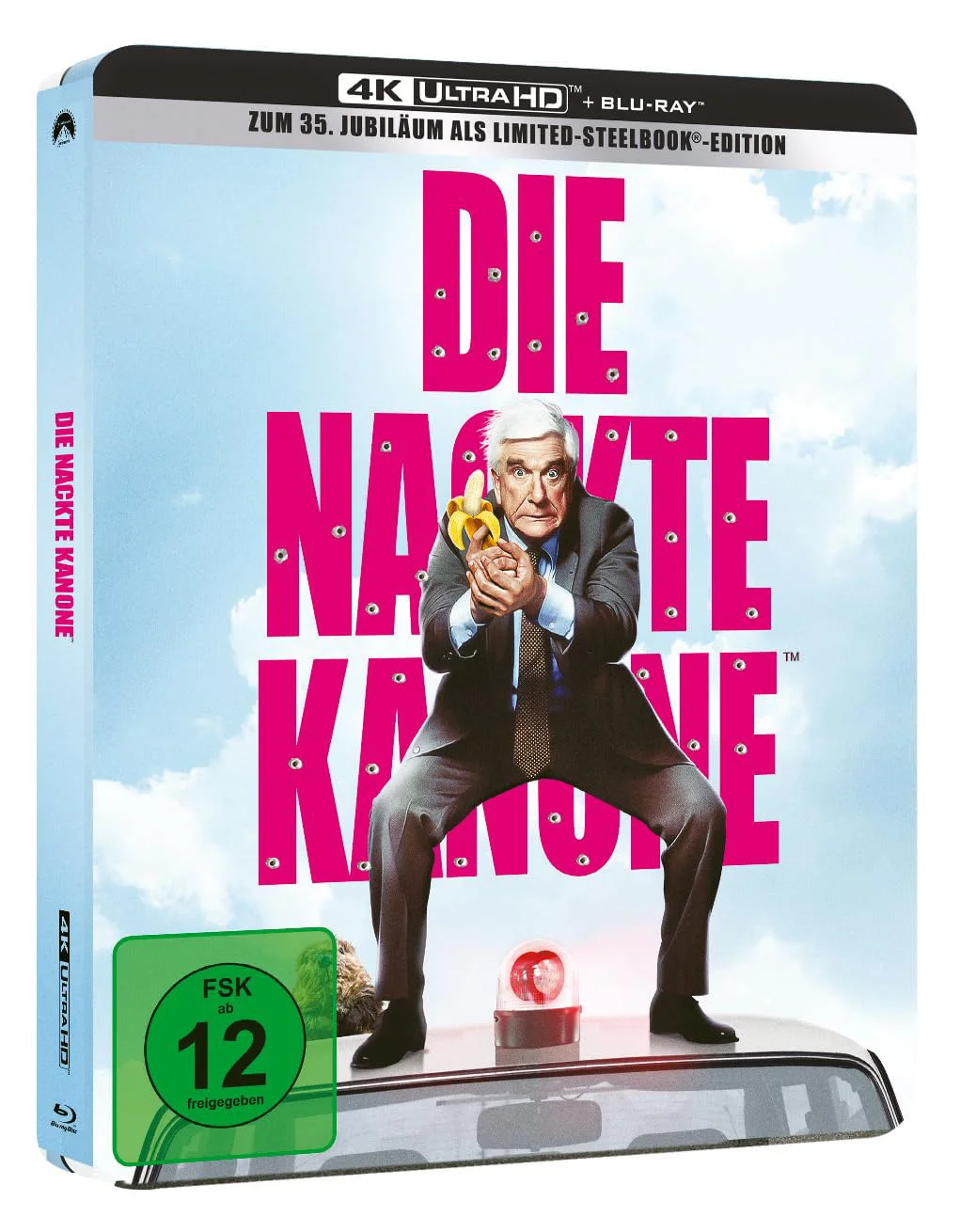 Die nackte Kanone – 4K Steelbook (UHD + Blu-ray Disc)