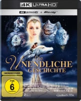 Die unendliche Geschichte 4K Blu-ray Disc Cover mit Tami Stronach und Noah Hathaway