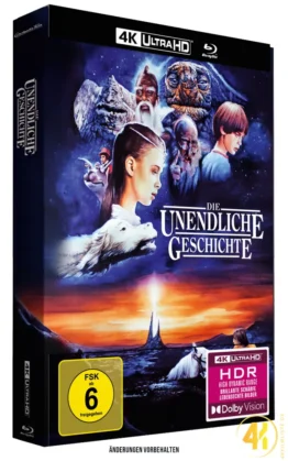 Die Unendliche Geschichte 4K Mediabook Front Ultra HD Blu-ray Disc