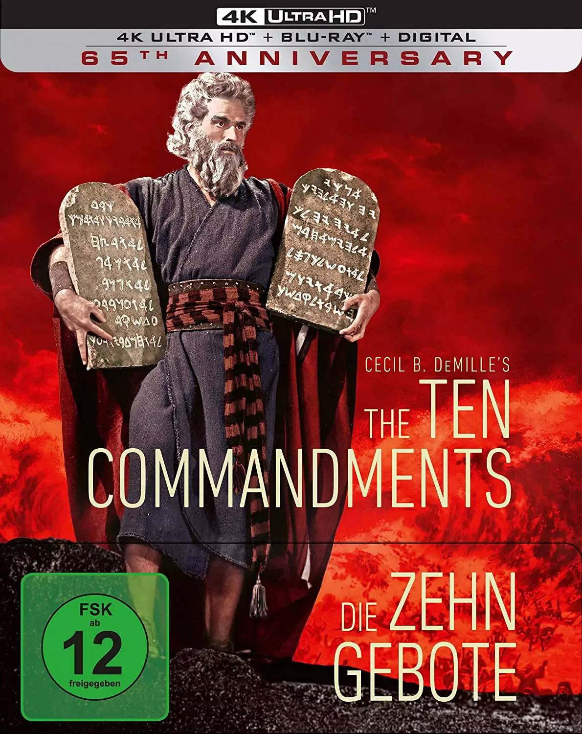Die zehn Gebote - 4K Steelbook (The Ten Commandments)